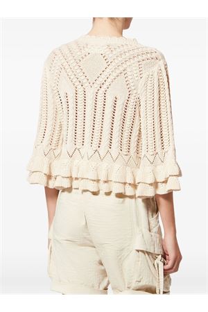 Norma Frilly Cotton Knit Sweater MARANT ÉTOILE | PU0835FAD1L04E23EC